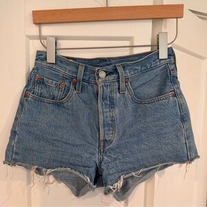Levi’s 502 denim shorts